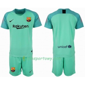Koszulka FC Barcelona Bramkarska Dziecięcy Koszulki Piłkarskie 2018-2019 Krótki Rękaw